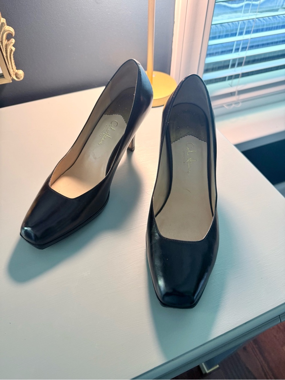 Cole Haan Classic Black Leather Pumps - Women
